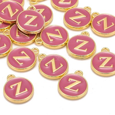 Golden Plated Alloy Enamel Charms X-ENAM-S118-08Z-1