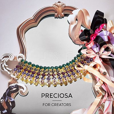 Preciosa® MAXIMA Crystal Round Stones Y-PRC-RASS47-00030-281-1