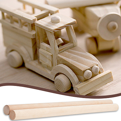 Wooden Sticks AJEW-WH0475-80-1