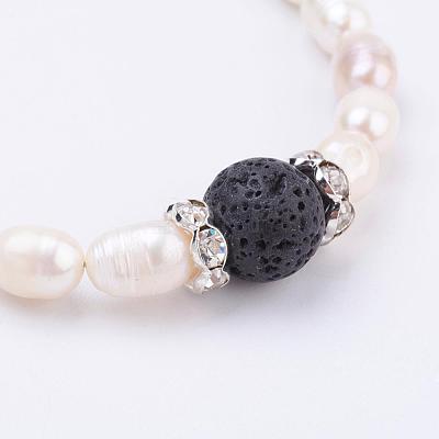 Freshwater Pearl Bracelets BJEW-JB03319-1