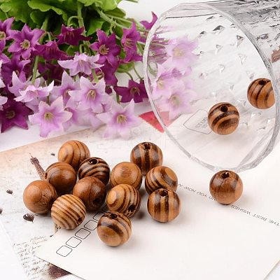 Round Wood Beads WOOD-PH0002-05-LF-1