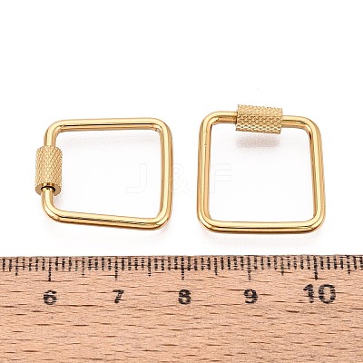 304 Stainless Steel Locking Carabiner STAS-N115-69A-G-1