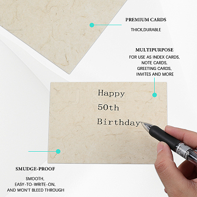 Eco-friendly Paper Greeting Card DIY-WH20002-619A-06-1