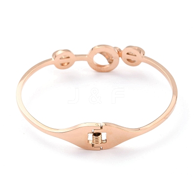 304 Stainless Steel Bangles BJEW-O184-09-1