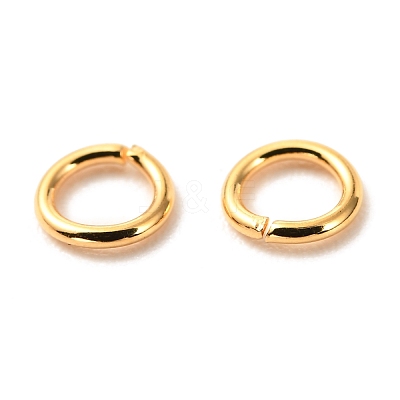 Brass Open Jump Rings KK-F824-108A-G-1