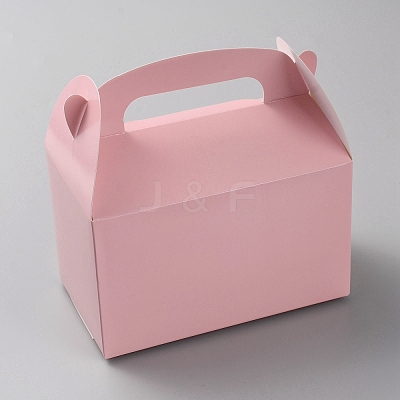 Foldable Cardboard Boxes with Handle Hole CON-WH0089-64B-1