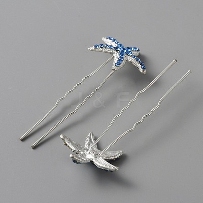 Wedding Bridal Hair Forks OHAR-WH0021-13A-S-1