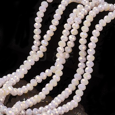 Electroplate Glass Beads Strands EGLA-A034-J2mm-T06-1
