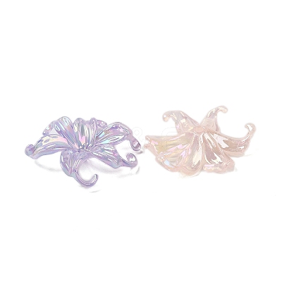Transparent Acrylic Bead Caps DIY-B073-08-1