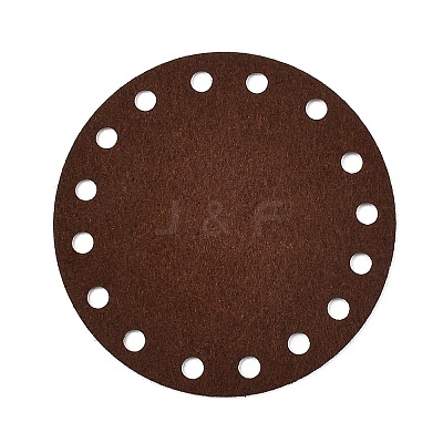 Flat Round Felt Fabric DIY-WH0250-76C-1