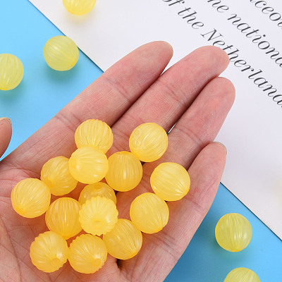 Imitation Jelly Acrylic Beads MACR-S373-11-E07-1