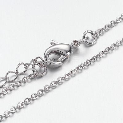 Brass Chain Necklaces MAK-F013-06P-1