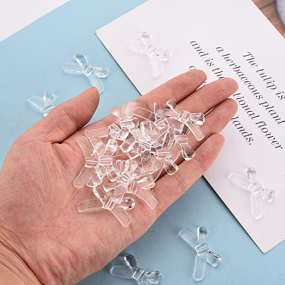 Transparent Acrylic Beads TACR-S154-55B-205-1