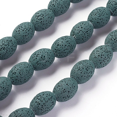 Natural Lava Rock Beads Strands G-F671-03B-14-1