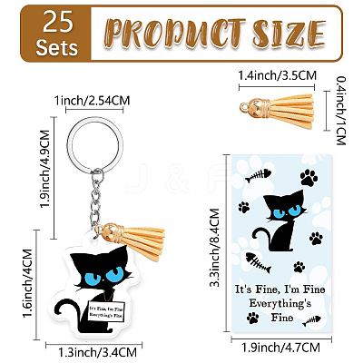 DIY Keychain Making Kits KEYC-CN0001-12B-07-1