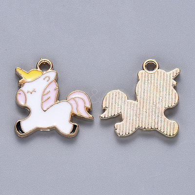 Alloy Enamel Pendants X-ENAM-N054-013B-1