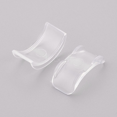 8Pcs 8 Sizes Plastic Invisible Ring Size Adjuster TOOL-H005-01-1
