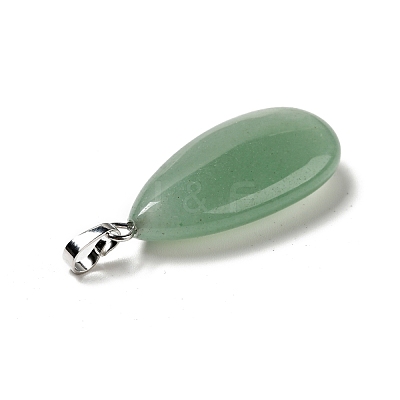 Natural Green Aventurine Pendants G-P474-01P-13-1