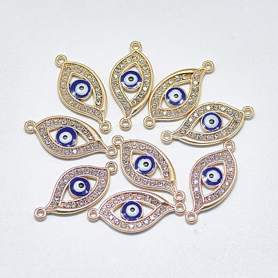 Light Gold Plated Alloy Links X-ENAM-S117-11A-1