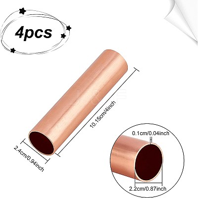 Custom Copper Tube KK-WH0046-20R-1
