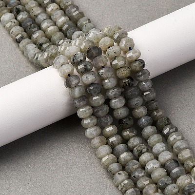 Natural Labradorite Beads Strands G-P587-D13-02-1