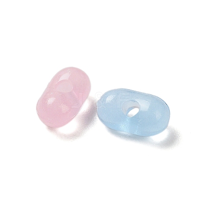 Luminous Transparent Acrylic Beads LACR-D009-01J-1