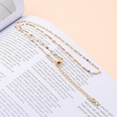 304 Stainless Steel Link Chain Necklaces NJEW-JN03084-02-1