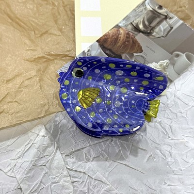 Ocean Theme Acrylic Claw Hair Clips PHAR-P012-B05-1