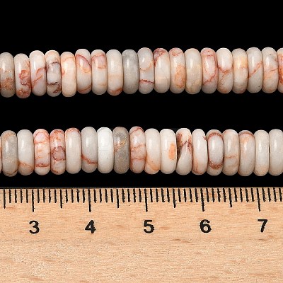 Natural Red Netstone Beads Strands G-G329-A09-3x8mm-1