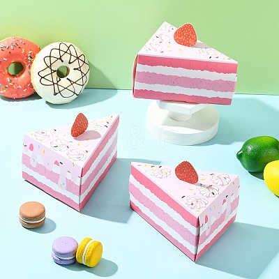 Cardboard Paper Triangle Cark Shaped Packaging Boxes for Candy LS-CON-CJC0001-02A-1
