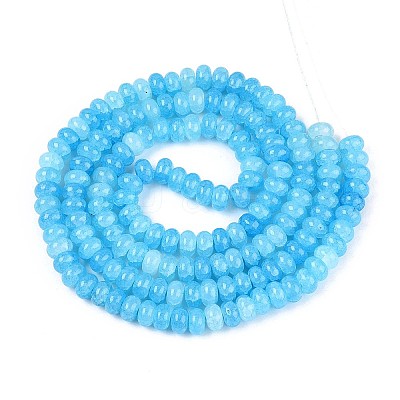 Glass Beads Strands GLAA-N059-5x8mm-06-1