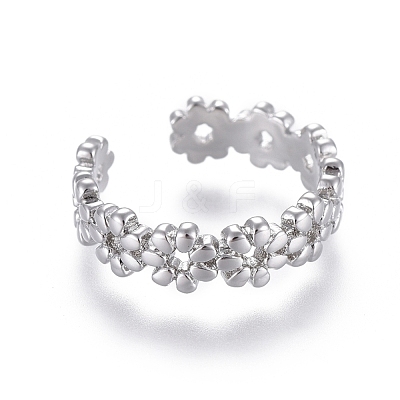 Adjustable Brass Toe Rings RJEW-EE0002-12P-1
