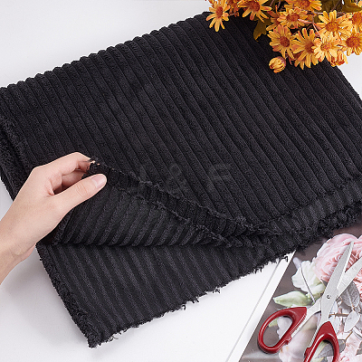 Brocade Polyester Fabric for DIY Crafts DIY-WH0308-484C-1