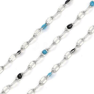 Brass Dapped Chains AJEW-Q153-03P-09-1