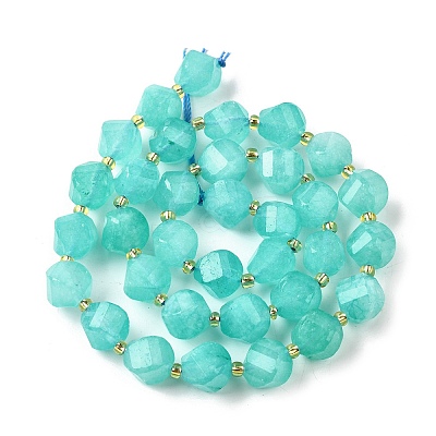 Natural Quartz Dyed Beads Strands G-U023-A02-20-1