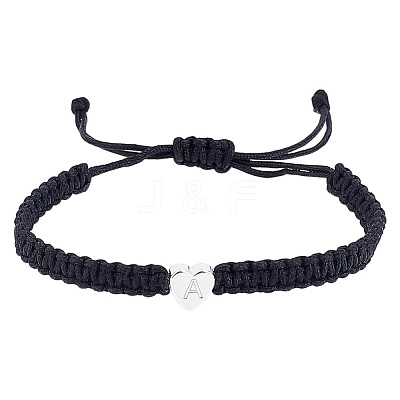 1Pc Adjustable Nylon Cord Braided Bracelets for Women Men BJEW-LP0001-34A-P-1