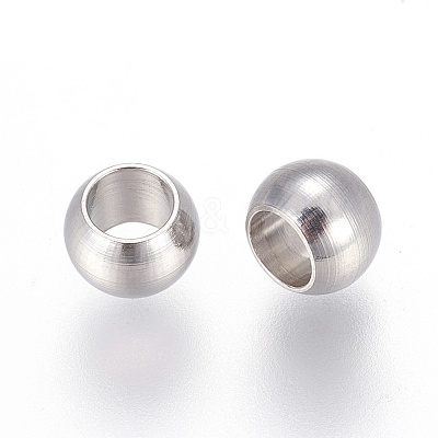 Tarnish Resistant 202 Stainless Steel Beads STAS-F170-04P-A-1