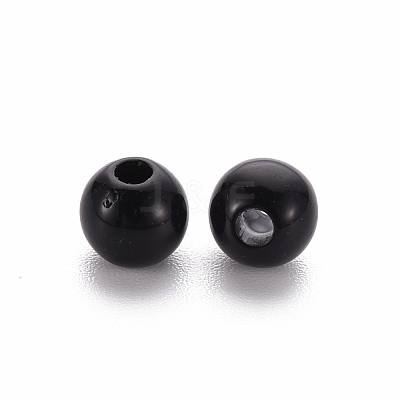 Opaque Acrylic Beads MACR-S370-C6mm-S002-1