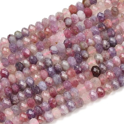 Natural Plum Blossom Tourmaline Beads Strands G-K421-A01-01-1
