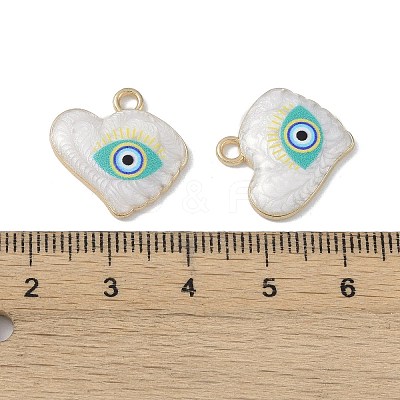 Rack Plating Alloy Enamel Pendants FIND-I038-02-1