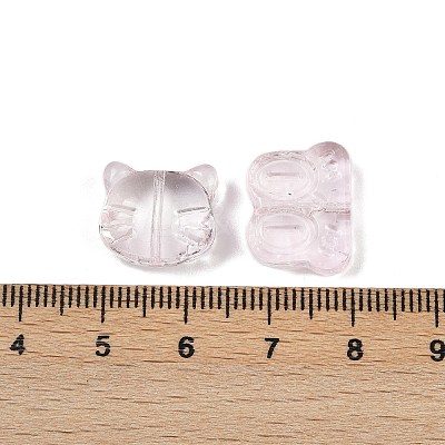 Gradient Color Transparent Glass Beads GLAA-B026-01C-1