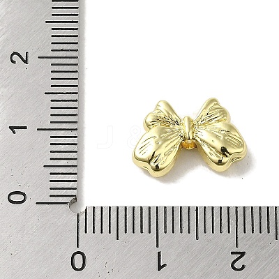 Rack Plating Alloy Beads PALLOY-P304-34G-1