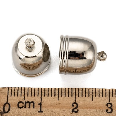 Brass Cord Ends KK-D217-14x12-P-1