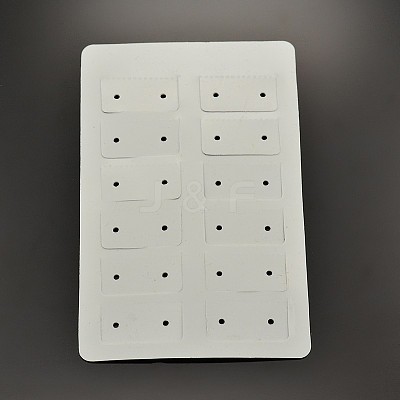Rectangle Plastic Display Cards LS-TOOL-F002-10-1