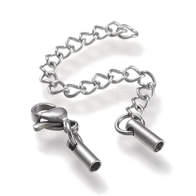 Tarnish Resistant 304 Stainless Steel Curb Chain Extender STAS-K195-29P-014-1