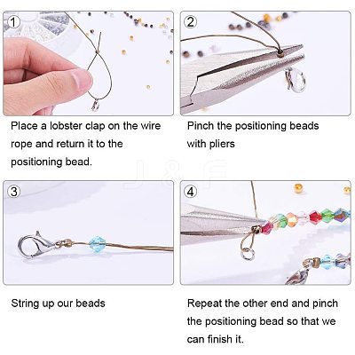 Brass Crimp Beads KK-PH0034-68-1