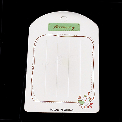 Cardboard Hair Clip Display Cards CDIS-Q004-01-1