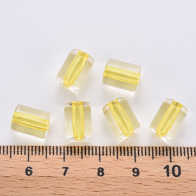 Transparent Acrylic Beads TACR-S154-17A-81-1