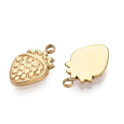 304 Stainless Steel Charms STAS-N125-25C-G-1