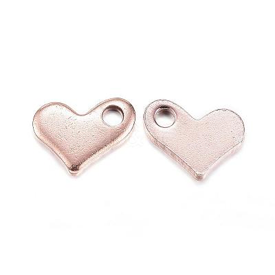 Ion Plating(IP) 304 Stainless Steel Charms STAS-G127-08RG-1